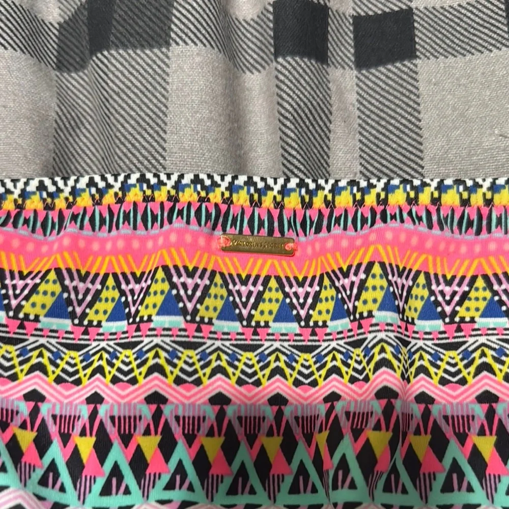 NWOT Victorias Secret Colorful Patterned Bikini Bottoms